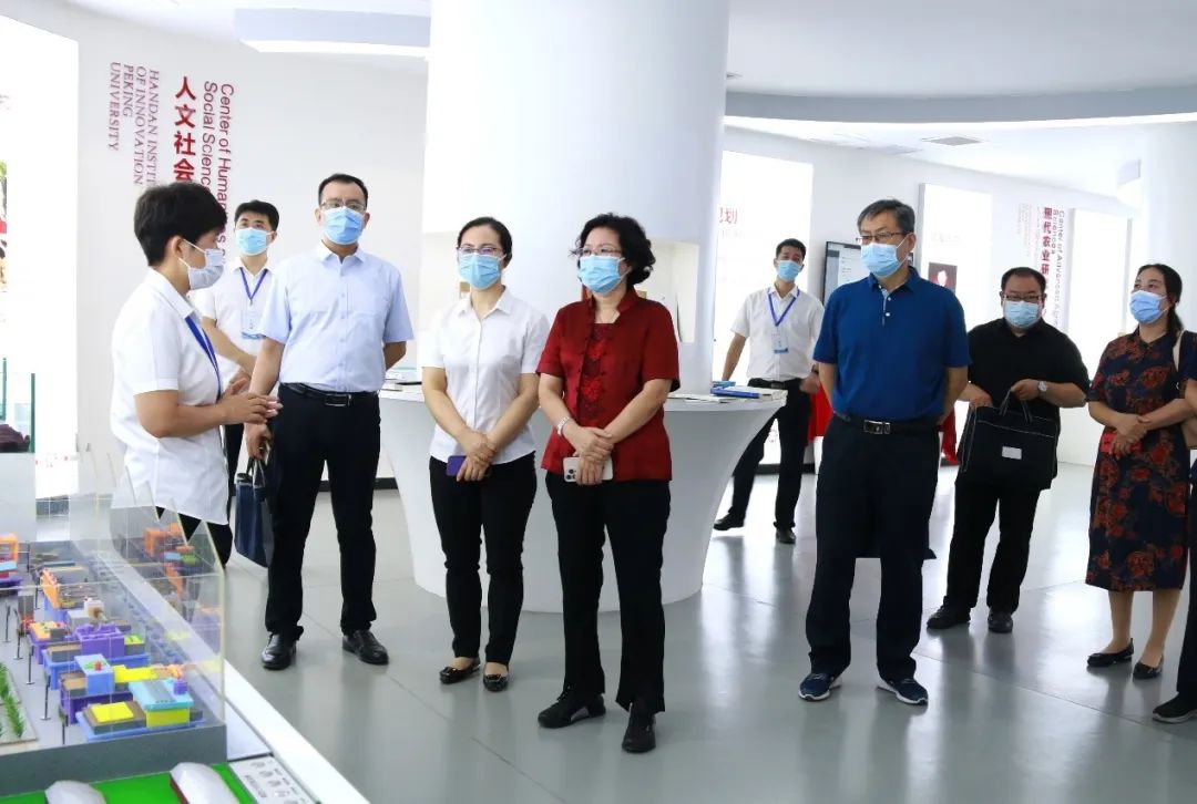 河北省第五专项检查组到访研究院参观调研